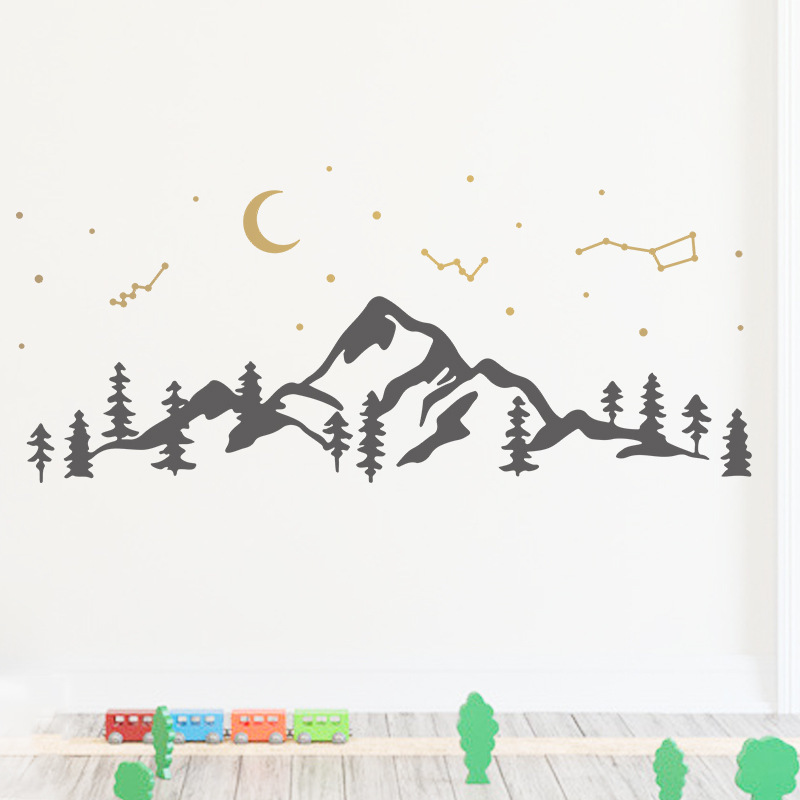 Funny Adventure Awaits Outdoors Hiking Camping Mountains Travel Vinyl Wall Art Decal Sticker Home Decor Decal Sticker