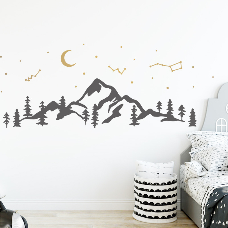 Funny Adventure Awaits Outdoors Hiking Camping Mountains Travel Vinyl Wall Art Decal Sticker Home Decor Decal Sticker