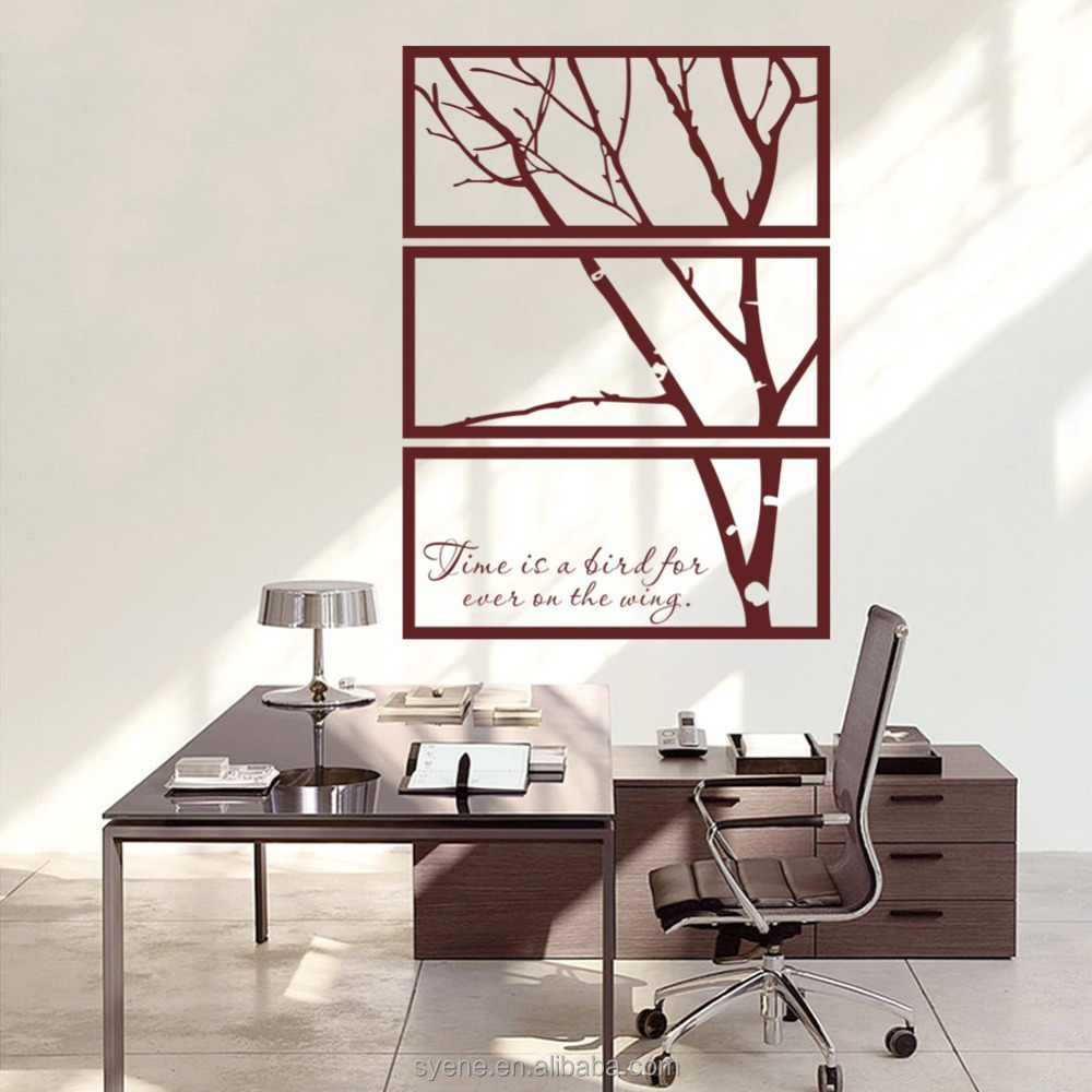 3d window wall decals Family Tree self-adhesive vinyl tree branch wall stickers wall art mural home decor