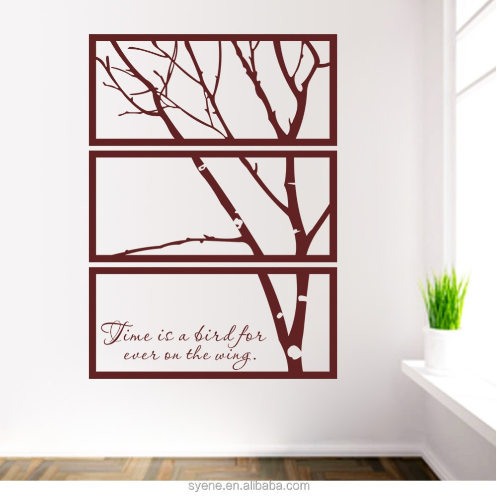 3d window wall decals Family Tree self-adhesive vinyl tree branch wall stickers wall art mural home decor