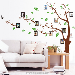 3d Photo Frame Tree Wall Decals Art Mural Wall Stickers Large Photo Picture Frame Family Tree Removable Wall Sticker Decor Decal