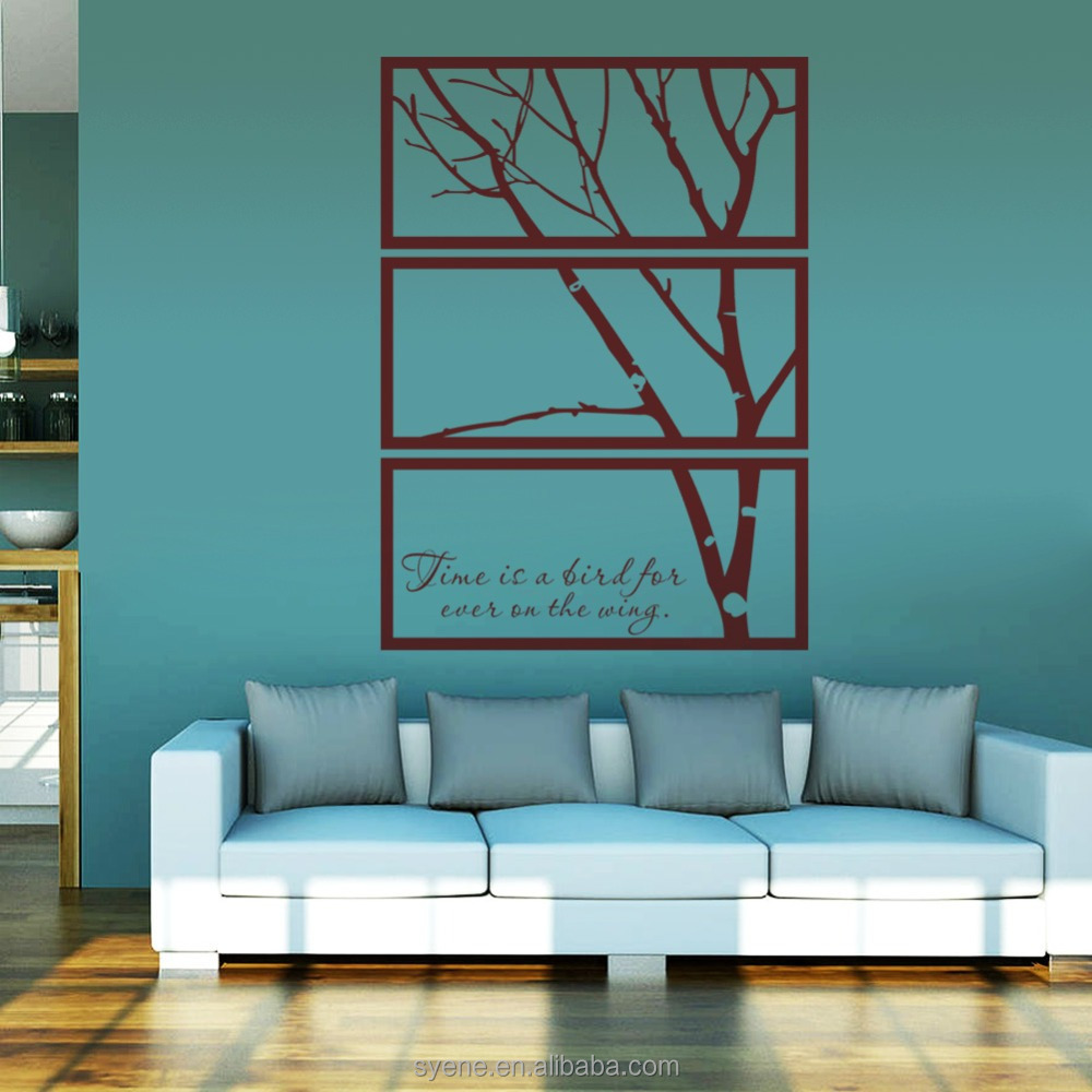 3d window wall decals Family Tree self-adhesive vinyl tree branch wall stickers wall art mural home decor