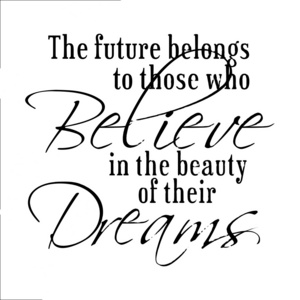 Custom Art Deco Motivational Wall Art Quote Stickers Inspirational Saying Wall Decals for Room Decor