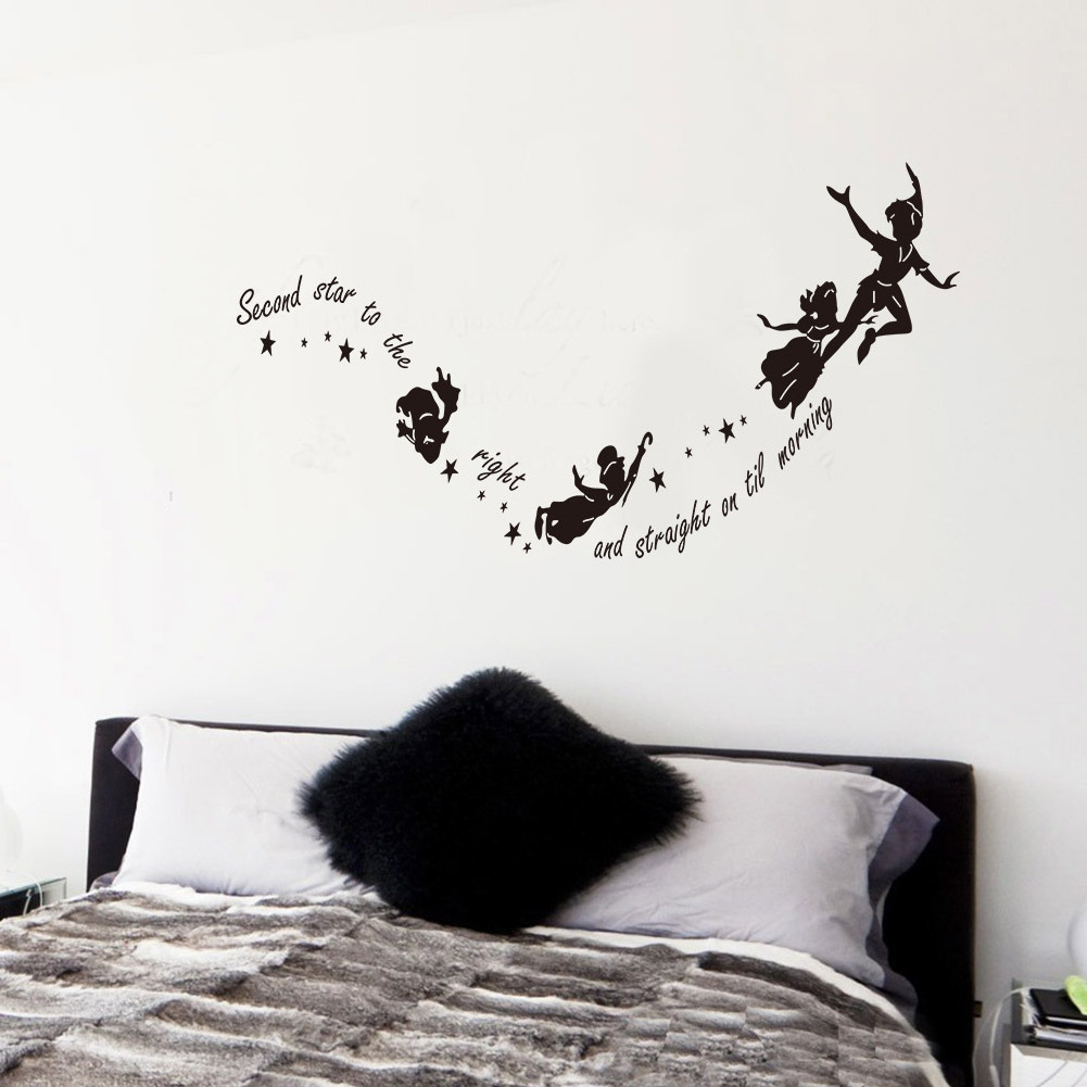 Characters Wall Decals Quotes Inspirational Words Wall Sticker Children Kids Baby Home Room Nursery DIY Decorative Art Mural