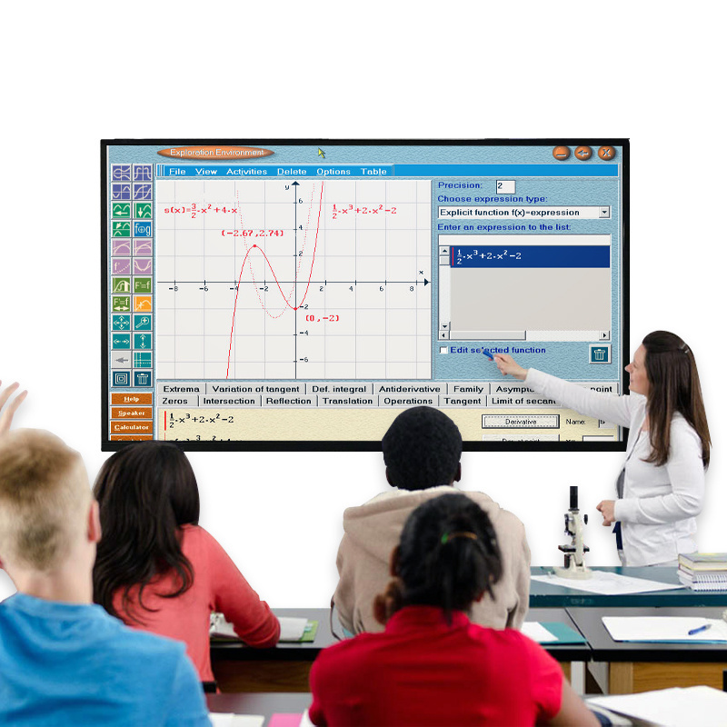 Factory Direct Sale 75 Inch Cheap Portable Lcd Display Multi Touch Screen Smart Board