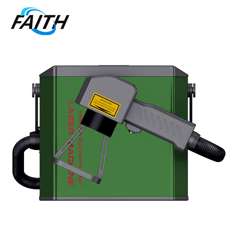 Portable Raycus fiber laser marking machine 20W 30W laser marking for metal aluminum copper