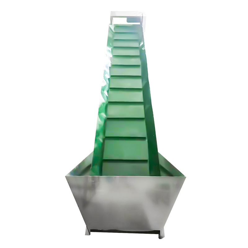 support customized PVC Rubber stainless steel chain plate conveyor belt small conveyor belt