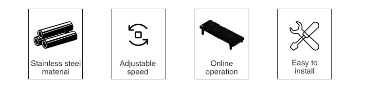 support customized PVC Rubber stainless steel chain plate link conveyor belt small conveyor belt Electric Conveyor Machine