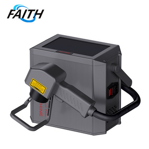 Portable Raycus fiber laser marking machine 20W 30W laser marking for metal aluminum copper