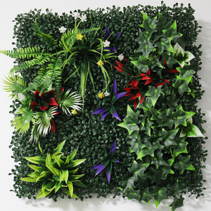 artificial creeper boxwood roll hedge grass hanging plants vertical green wall panels for backdrop wedding decoration mat screen