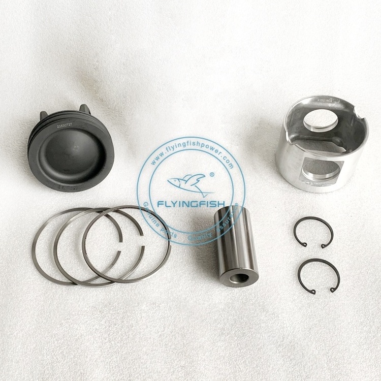 High Quality S60 12.7L Engine Parts Piston Kit 23530668 23530727 23521802 Piston Ring 23531251 Pin 23525168 Clamp 23521781