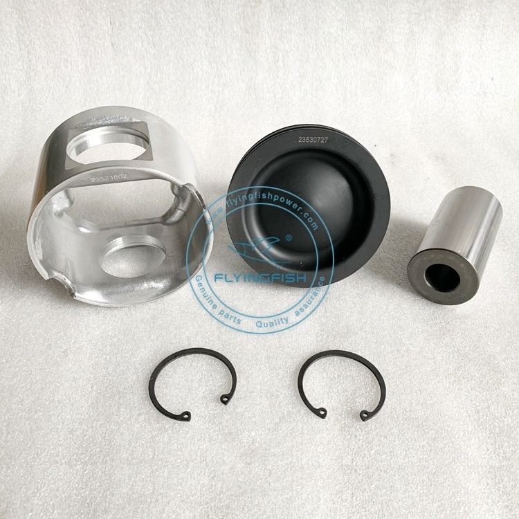 High Quality S60 12.7L Engine Parts Piston Kit 23530668 23530727 23521802 Piston Ring 23531251 Pin 23525168 Clamp 23521781