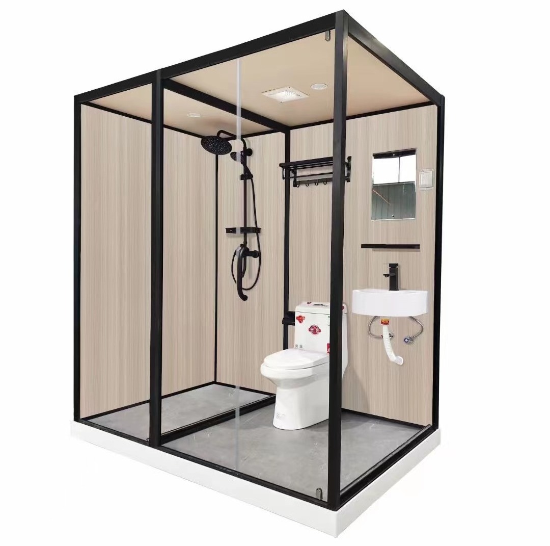 Indoor Outdoor All In One Portable Bathroom Units Kit Bathroom Shower Room And Toilet Combo