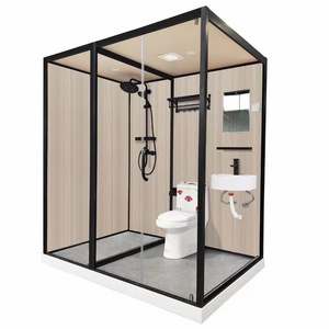 Indoor Outdoor All In One Portable Bathroom Units Kit Bathroom Shower Room And Toilet Combo