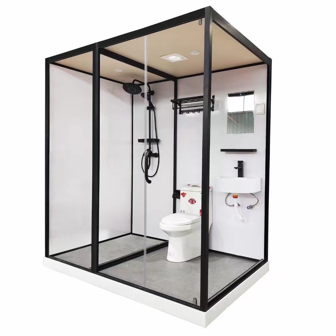 Indoor Outdoor All In One Portable Bathroom Units Kit Bathroom Shower Room And Toilet Combo