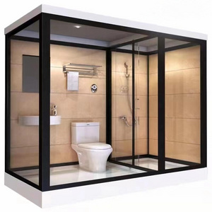 Portable Toilet And Shower Room Prefab Modular  Bathroom Pods Modular Shower Room With Toilet