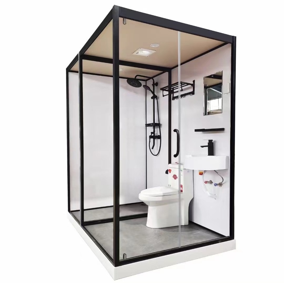 Indoor Outdoor All In One Portable Bathroom Units Kit Bathroom Shower Room And Toilet Combo