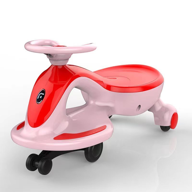 Best Selling OEM electric swing car ride on Swing Wiggle Car For Child/Blue kids children's swing plasma car 360 rotation