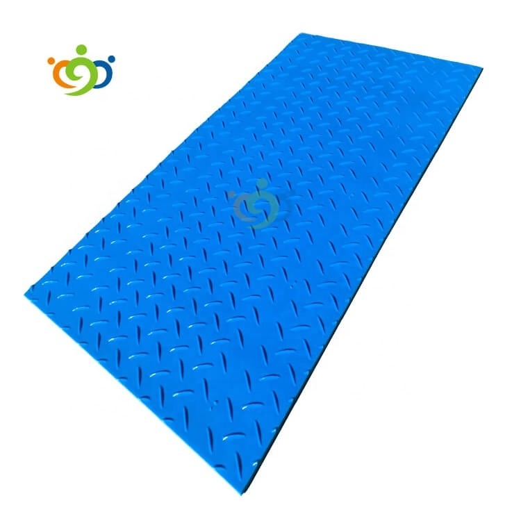 construction Industrial heavy equipment For Drilling Rig track road lawn grass Wear resistant 4x8 ft ground protection mats