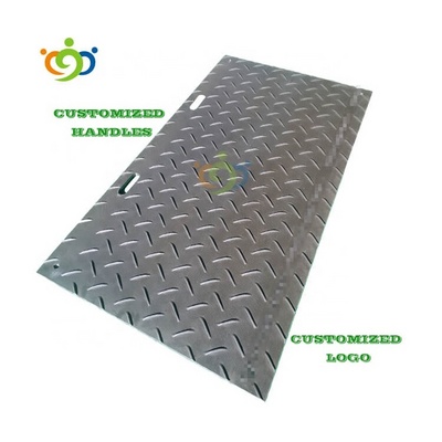 outdoor event interlocking hot selling outdoor event mat HDPE Anti-Skid Texture Surface 4x8 Ground Protection Mats