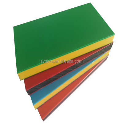 Color core engraving plastic 3 layers colors HDPE sheets HDPE double color sheet HDPE double color plastic sheet