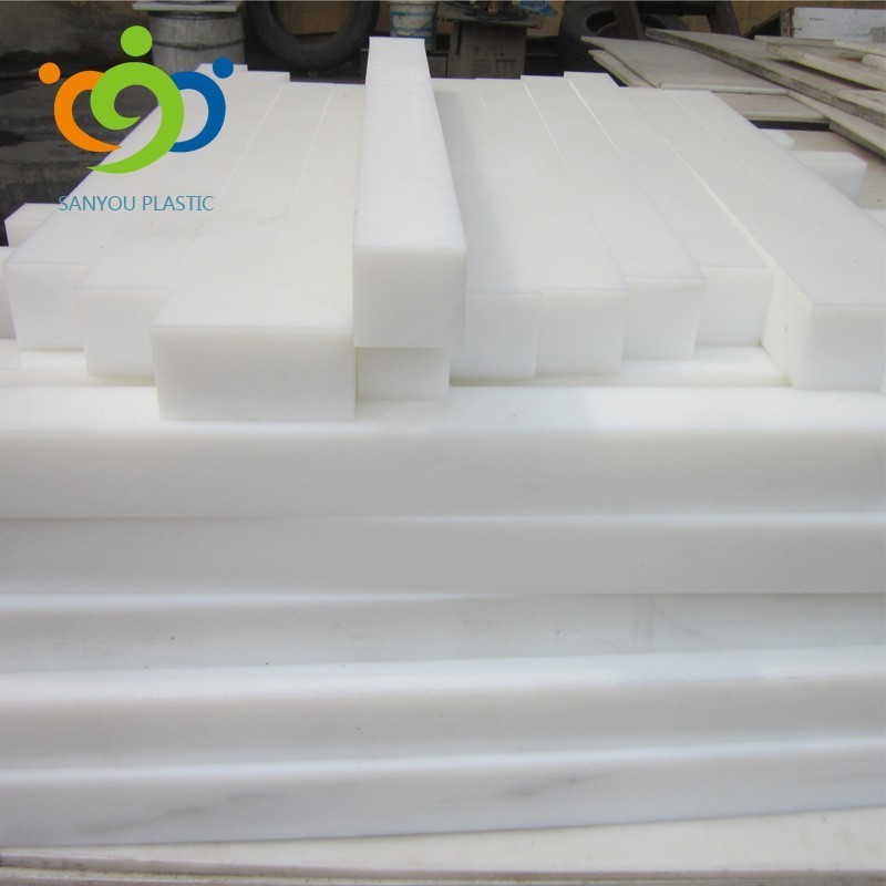 Abrasion and impact resistant UHMWPE Sheet/hard poly plastic upe board 20mm thick