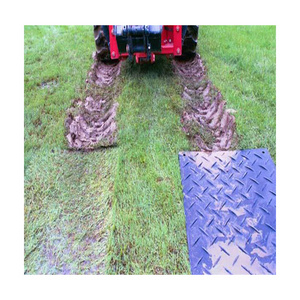 construction Industrial heavy equipment For Drilling Rig track road lawn grass Wear resistant 4x8 ft ground protection mats