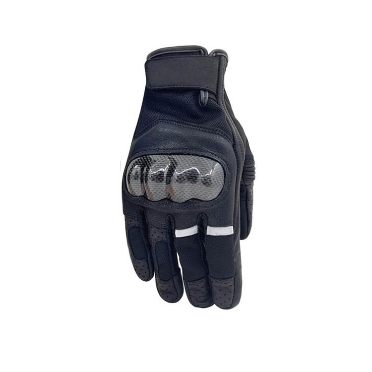 CNGDY Full-Finger Sport Racing Gloves Touchscreen Compatible Motocross and Cycling Outdoor Made of Quality Leather