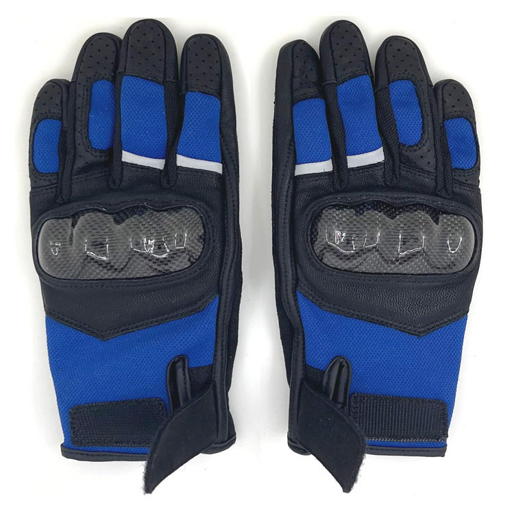 CNGDY Full-Finger Sport Racing Gloves Touchscreen Compatible Motocross and Cycling Outdoor Made of Quality Leather