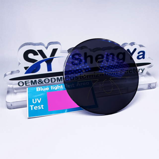 SF 1.56 Progressive Photochromic Blue Cut UV420 manufacturers spectacle lentes opticos optic optical semi finished lenses lens