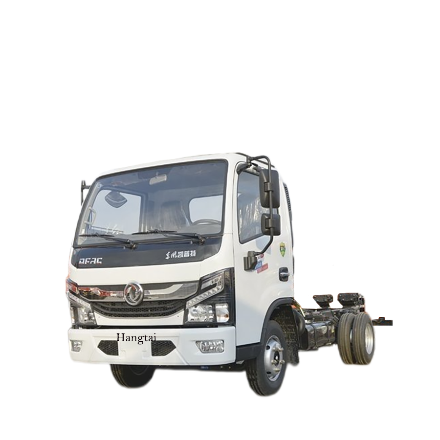 Dongfeng Drive Wheel 4x2 Light Duty Cargo Truck Chassis Customized Van Column Plate Fence Box Lorry