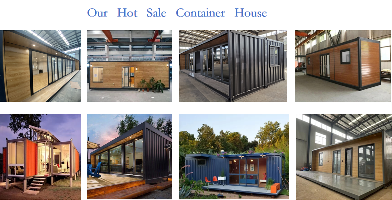 American modern design custom container homes house prefab home modern prefabricated homes