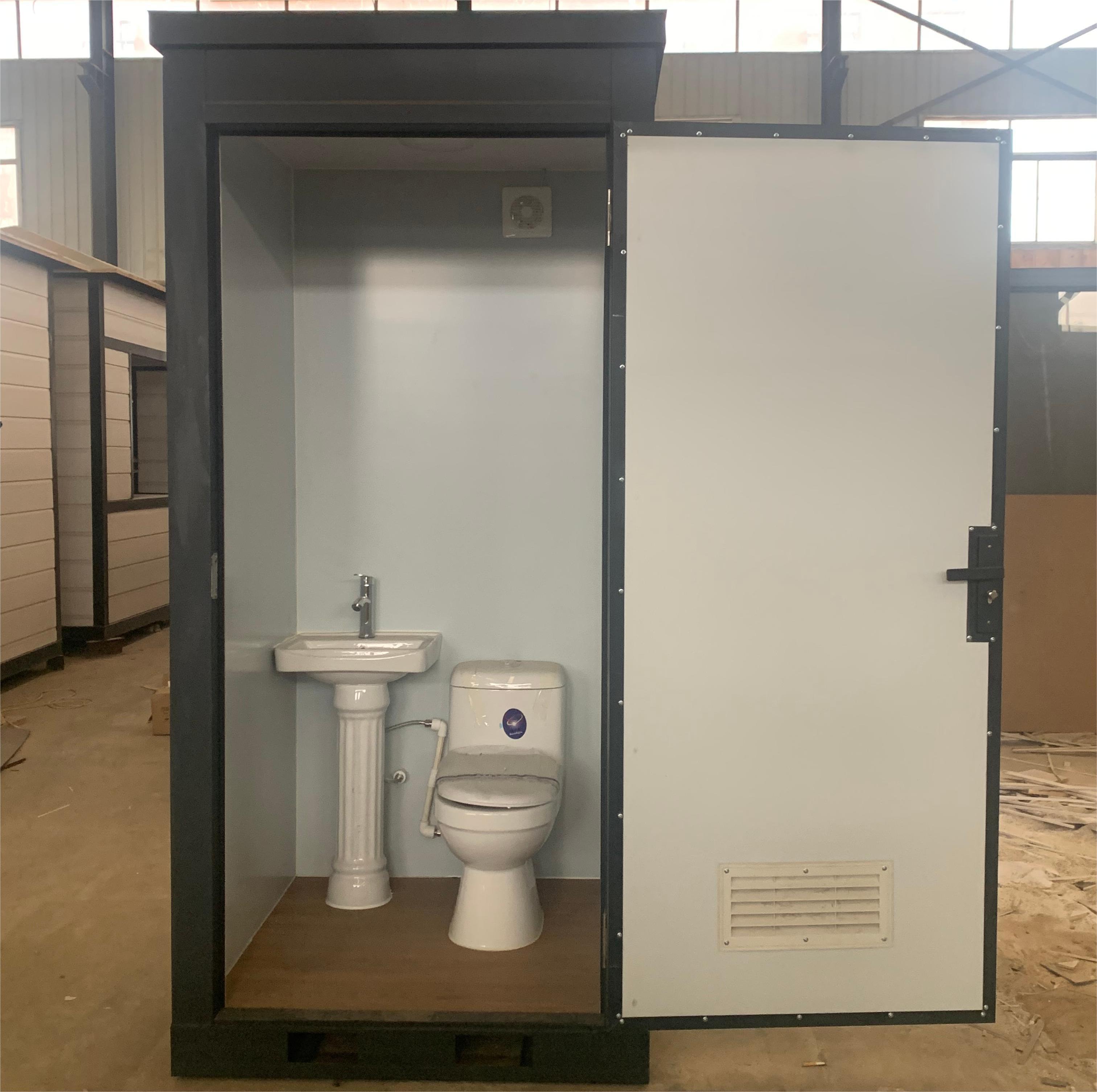 portable toilet and shower room prefab modular outdoor used portable toilets for sale