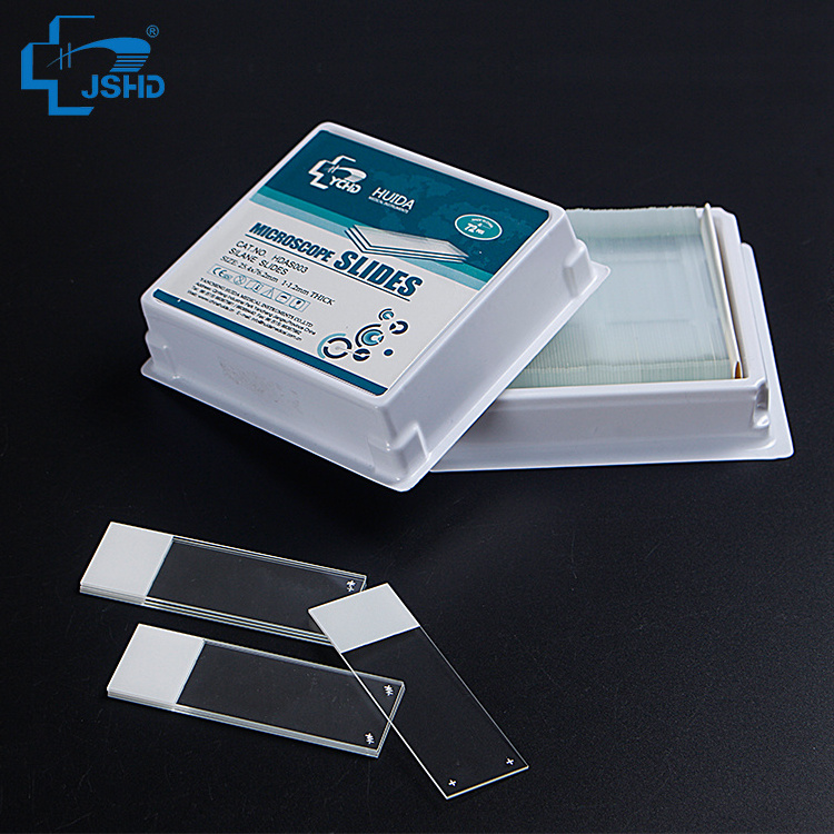 Frosted Microscope Glass Slides Medical Lab Disposable Microscope Slide