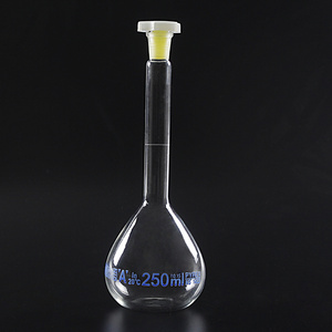 laboratory borosil glass 100 ml 200 ml 500 ml flask volumetric flask