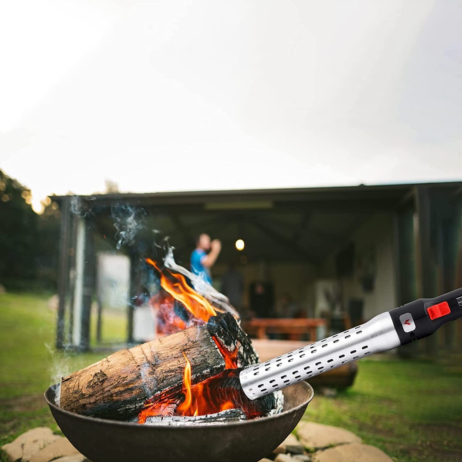 BBQ accessories electric Firelighter Smoker BBQ Starter Grill Fire Lighting Tools Fire Sarter for Coal Fire Pits