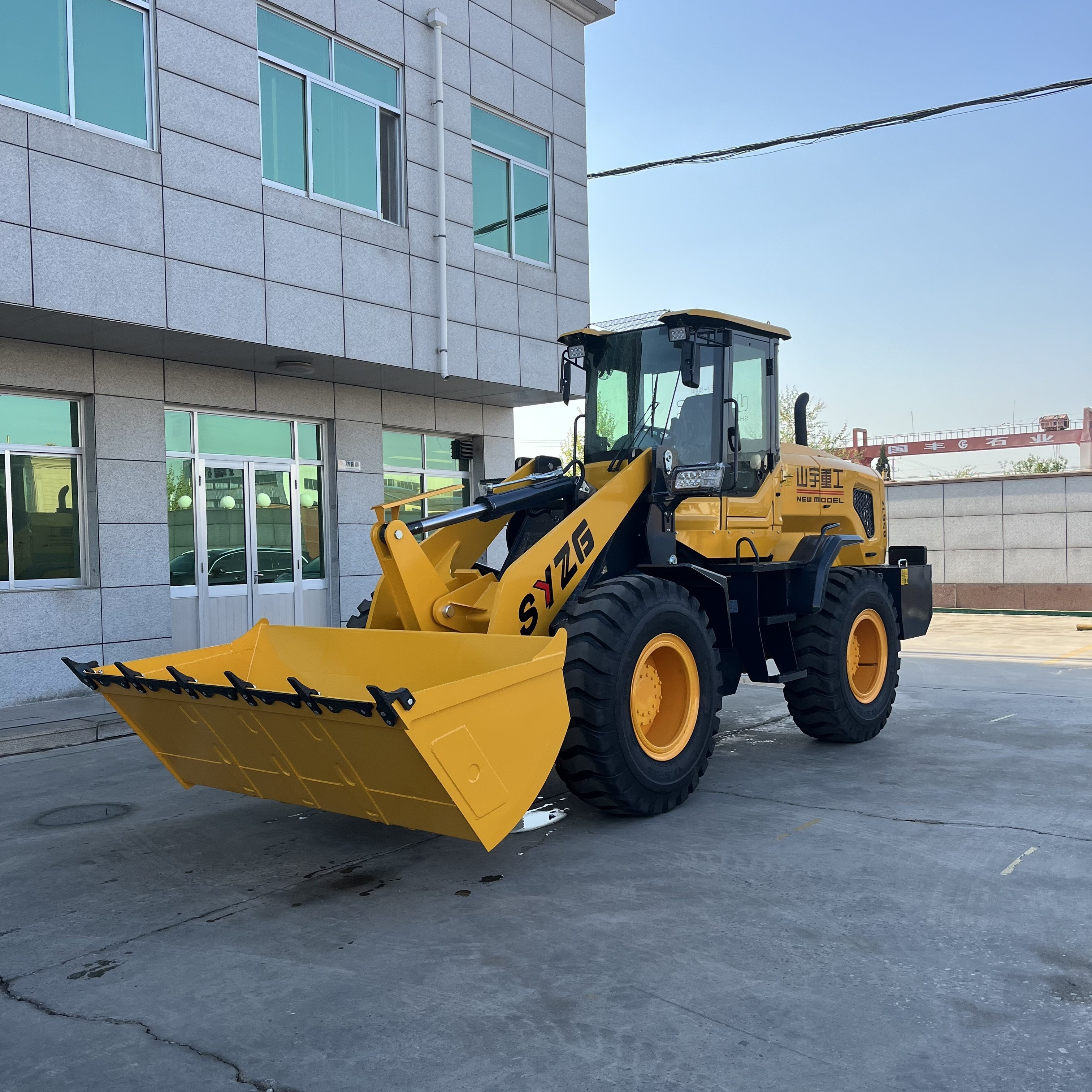 SHANYU ZL-958 Promotion South Africa Tires Wheel Loader