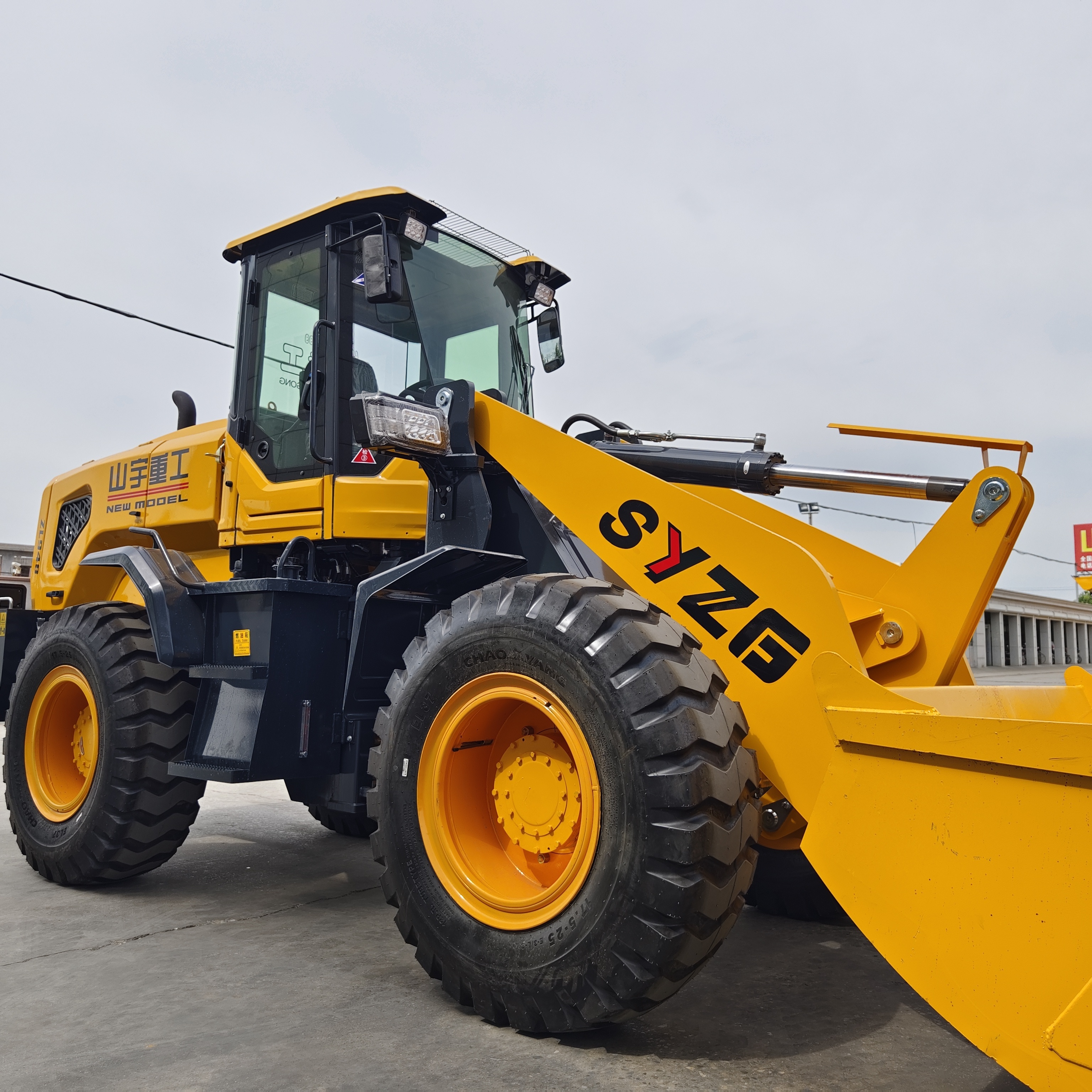 SHANYU ZL-958 New Product Front Loader Wheel 2 Ton