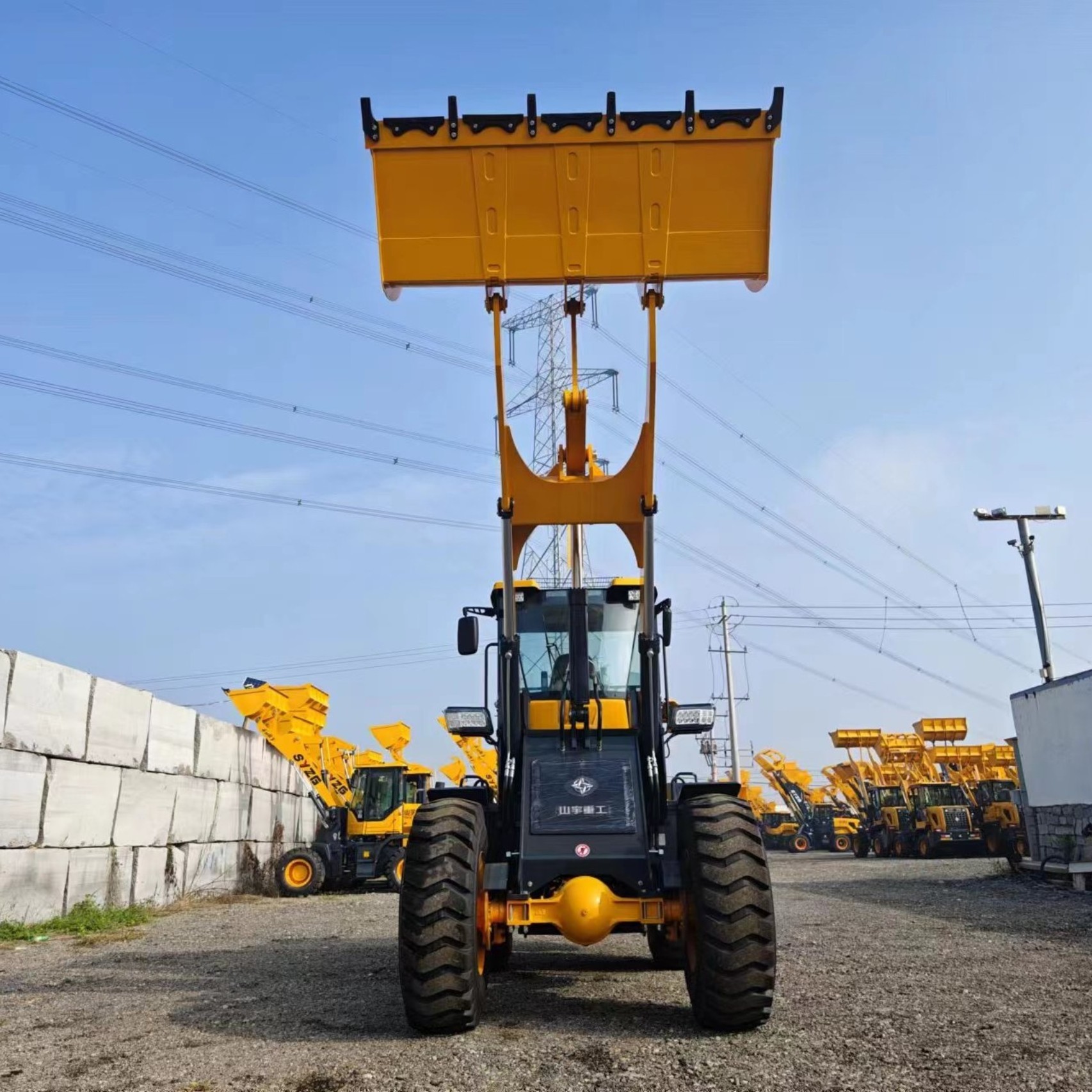 Kubota EPA tier 4 top loader forestry mulcher 1.6ton 1800kg 2 ton small compact mini articulated SYZG ZL-958 wheel  loader