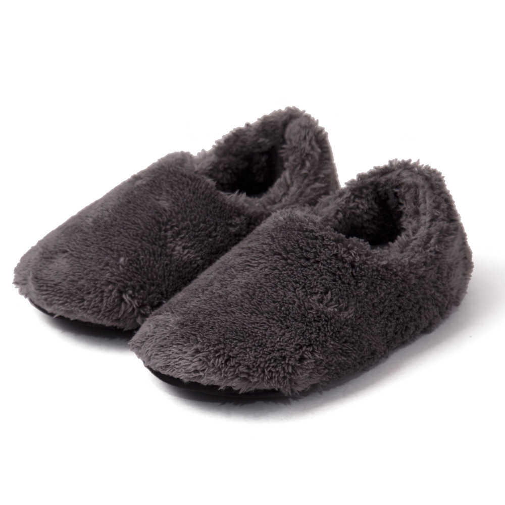 2024 Women Popular Plush Winter Warm Home Indoor Floor Room Anti-slip Booties Boots Slippers With Sherpa Lining