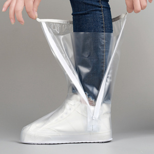 New fashion transparent anti-rain waterproof anti-slip wear-resistant thickened bottom shoe covers for outdoor travel