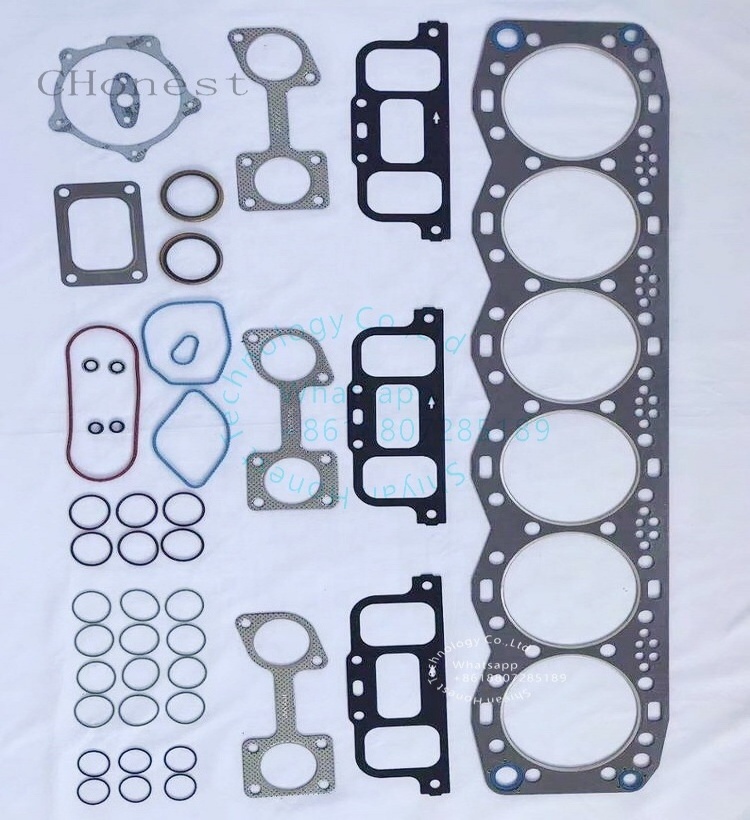 High performance full set overhaul repair kit head cylinder gasket S60 piston kit repair kit 23532333 for more models