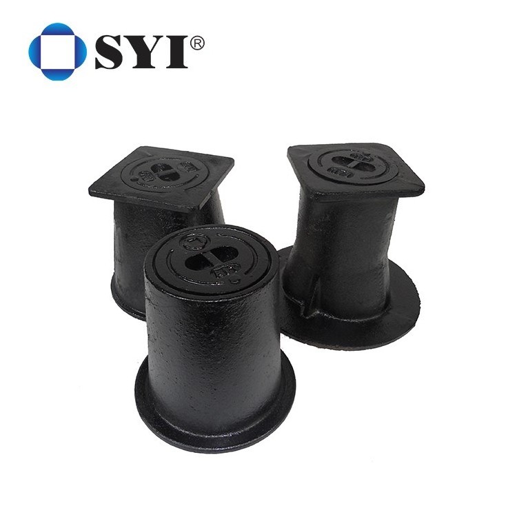 SYI EN124 Ductile Cast Iron Grey Iron Ductile Iron Surface Valve Box