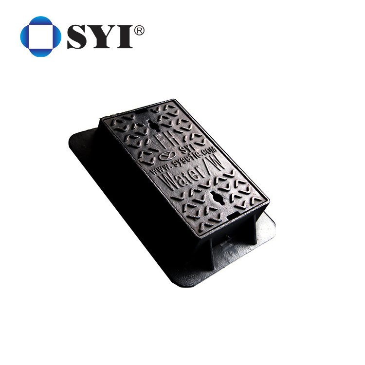 SYI EN124 Ductile Cast Iron Grey Iron Ductile Iron Surface Valve Box