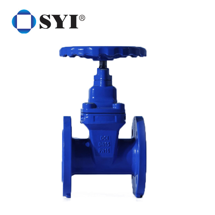 Light Type PN10 PN16 British Standard BS 5163 Ductile Iron Gate Valve With Wheel Handle