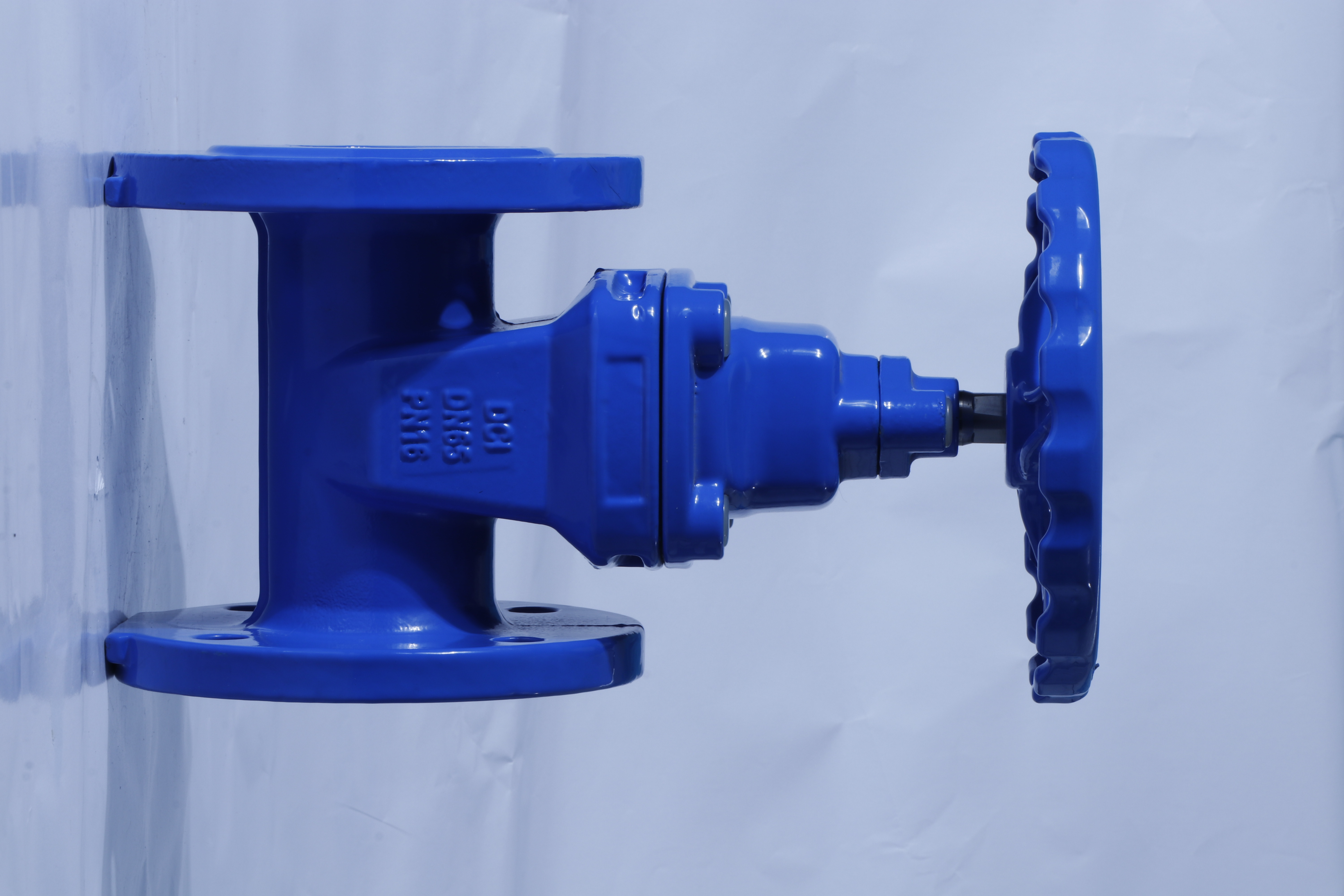 Excellent Corrosion Protection BS5163 Ductile Iron Double Flanged Resilient Seat Gate Valves