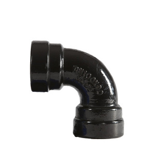 SYI Various Shapes Ductile Iron Push-in Joint Double Socket Pipe Fitting with Flanged Branch