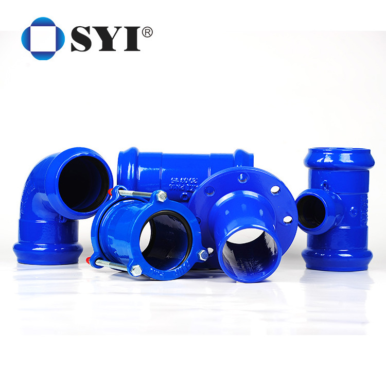 ISO2531 Ductile Cast Iron 11.25 Degree Socket Bend For PVC Pipe