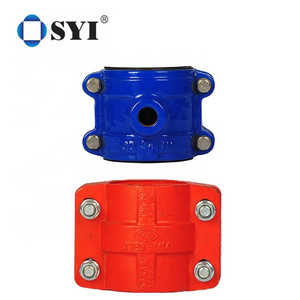 PVC Pipe Repairing Pipe Joint Male Nipple Female Threaded Saddle Clamp