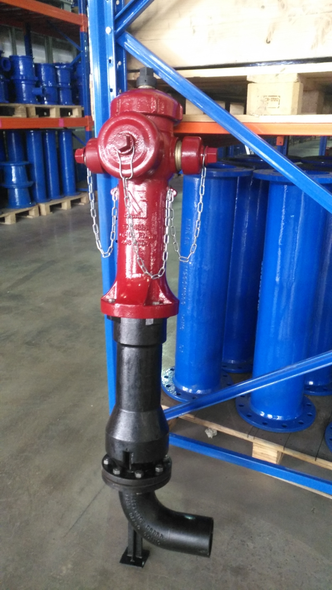 AWWA C502/DIN/BS Pillar Fire Hydrant Outdoor Pillar fire hydrant